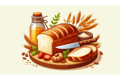 Fresh Bread Loaf