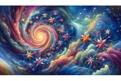 Galaxy Star Surreal