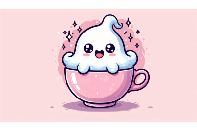 Ghost Teacup Smile