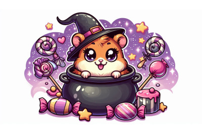 Hamster Candy Witch