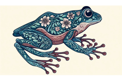 hopping frog