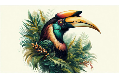 jungle hornbill