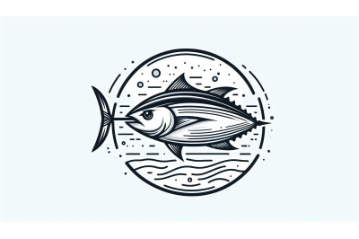 Minimalist Tuna Fish Line