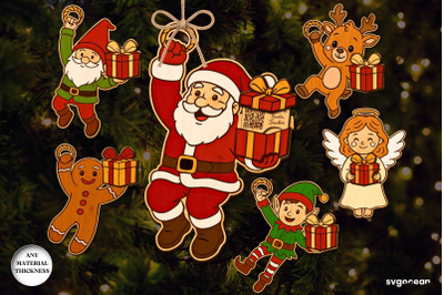 Santa Trackers Ornament Bundle