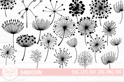 Dandelion SVG Cut File Bundle