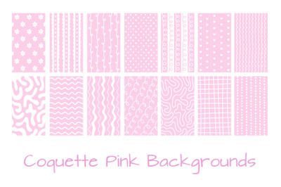 Coquette Pink Backgrounds