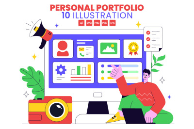 10 Personal Portfolio Illustration
