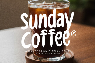 Sunday Coffee Playful Cafe Font