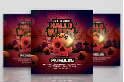 Halloween Party Flyer