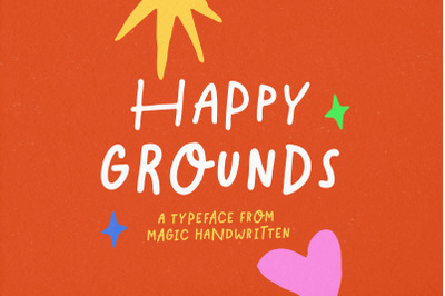 Happy Grounds - Quote Font