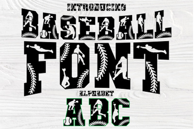 Baseball Font | Sports Varsity Letters | Athletic Typeface