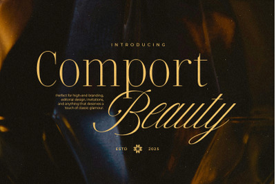 Comport Beauty - Classy Font Duo