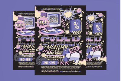 Cyber Monday Sale Flyer