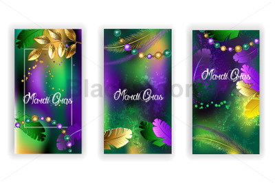 Mardi Gras flyers