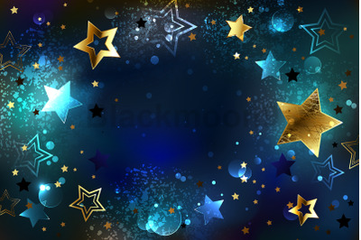 Nebula with stars