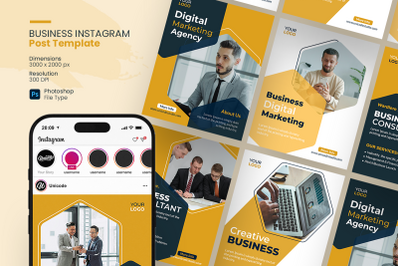 Business - Instagram Post Template