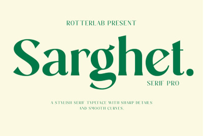 Sarghet Bold