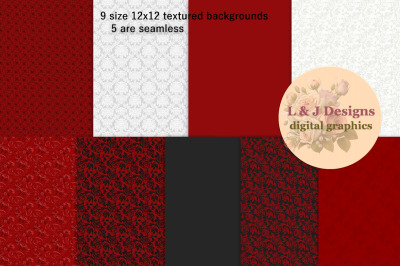 12x12 Seamless Textured Backgrounds