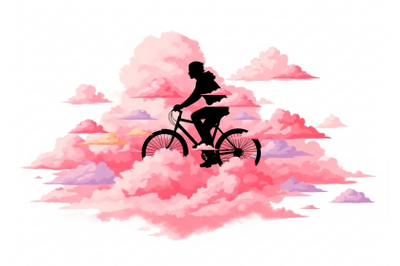 Floating Cloud Bicycle