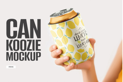 Can Koozie Mockup