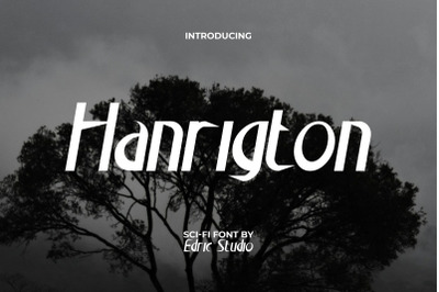 Hanrigton Font
