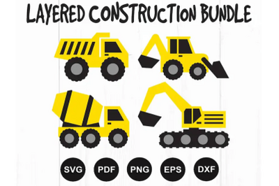 Construction Svg, Trucks Svg Files, Excavator Svg, Dump Truck Svg
