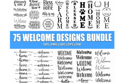 Welcome Sign Svg, Welcome Svg Bundle, Farmhouse Sign Svg
