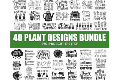 Plant Svg Bundle, Garden Svg Bundle,