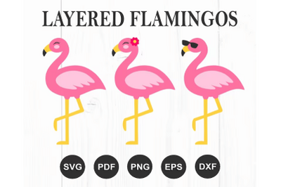 Flamingo Svg, Flamingo Clipart, Summer Svg