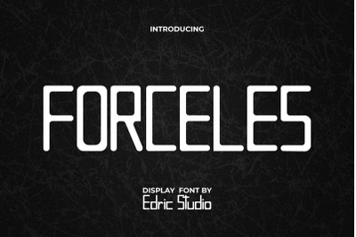 Forceless Font