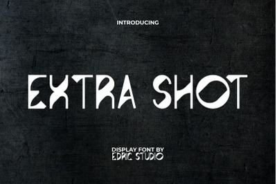 Extra Shot Font