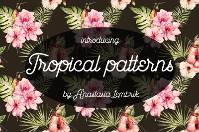 Tropical patterns (VECTOR)