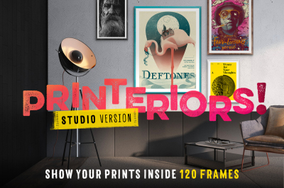 Printeriors Studio! Framed Mockups