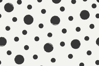 Ink polka dot pattern
