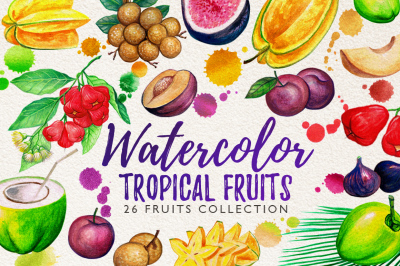 Watercolor Fruits Vol. 5
