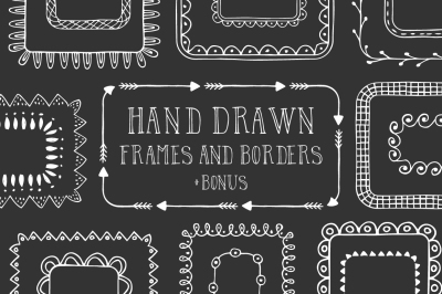 Hand drawn frames and borders