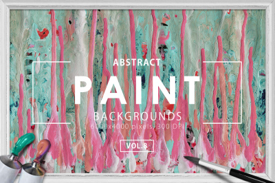 Abstract Paint Backgrounds Vol. 8