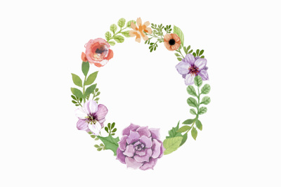 hand-painting-flowers-wreath
