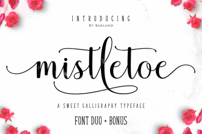 Mistletoe - Font Duo + Bonus ( 90% Off )