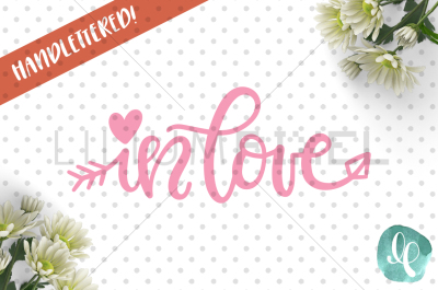 In Love / SVG PNG DXF
