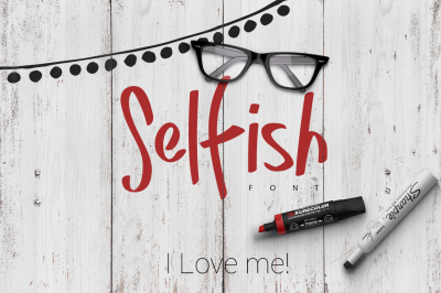 Selfish Font | -30% Intro Offer