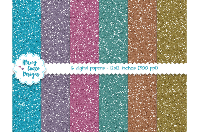 Jewels Glitter Backgrounds / Digital Papers