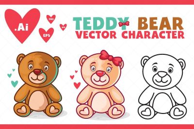Teddy Bear Character