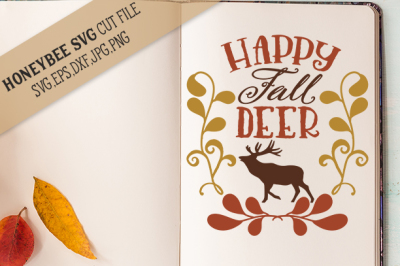 Happy Fall Deer 