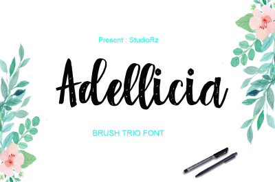 Adellicia Trio Font