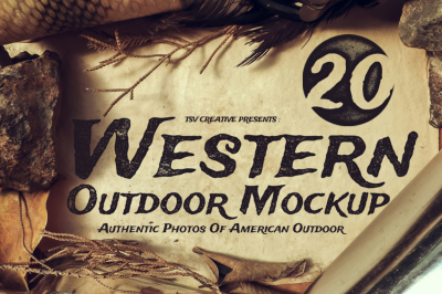Western Outdoor Mockup