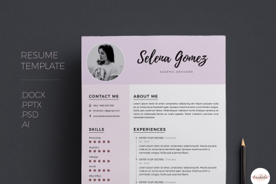 Professional CV and Cover Letter template