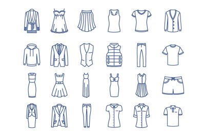 clothes-icons-vector