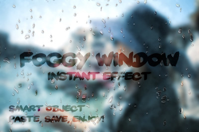 Foggy Window Instant Effect