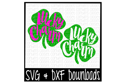 Clover SVG * Four Leaf Clover * Lucky Charm * St Patrick's Cut File